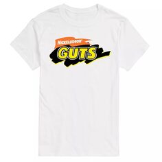 Мужская футболка с логотипом Nickelodeon Guts Licensed Character