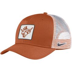 Мужская регулируемая бейсболка Snapback Nike Texas Orange Texas Longhorns Classic 99 с альтернативным логотипом