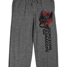 Мужские брюки для сна Dungeons and Dragons Licensed Character