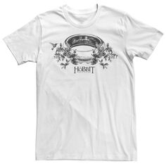 Мужская футболка с изображением кольца Хоббита Licensed Character