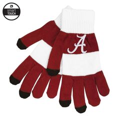 Мужские перчатки для текстовых сообщений Alabama Crimson Tide Trixie