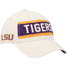 Мужская кремовая регулируемая кепка LSU Tigers Crossroad MVP &apos;47 кремового цвета