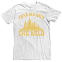 Мужская футболка Take Me Into The Wild Forest Generic