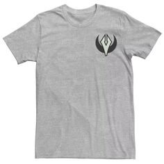 Мужская футболка Magic: The Gathering Silverquill College с карманом и логотипом Licensed Character