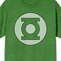 Мужская зеленая футболка с логотипом фонаря Licensed Character