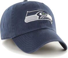 Мужская темно-синяя регулируемая шляпа с логотипом College Seattle Seahawks &apos;47
