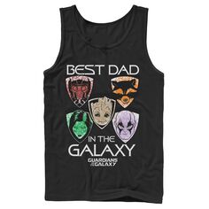 Мужская майка Marvel Guardians Best Dad на День отца