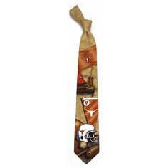 Мужской галстук Texas Longhorns Nostalgia