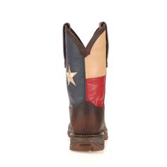 Мужские ботинки в стиле вестерн Durango Rebel Texas Flag со стальным носком