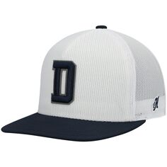 Мужская кепка Snapback с логотипом HOOey белого/темно-синего цвета с логотипом Dallas Cowboys