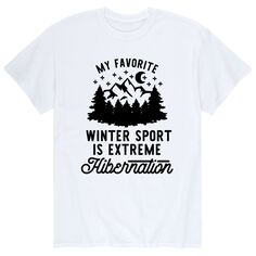 Мужская зимняя футболка Fav Sport для спящего режима Licensed Character