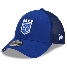 Мужская гибкая шапка New Era Royal Kansas City Royals 2022 39THIRTY Flex Hat