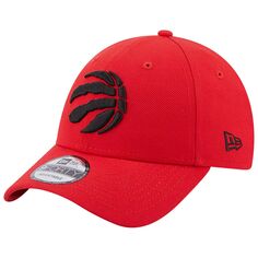 Мужская регулируемая кепка New Era Red Toronto Raptors The League 9FORTY