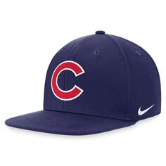 Мужская кепка Snapback Nike Royal Chicago Cubs Primetime Pro