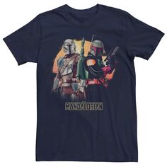 Мужская футболка Star Wars: The Mandalorian &amp; Boba Fett Team Up R15