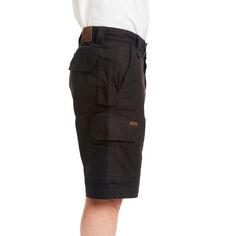 Мужская рабочая одежда Smith&apos;s 11-дюймовые шорты-карго свободного кроя из эластичной парусины Smith&apos;s Workwear