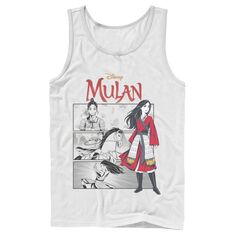 Мужская майка с вставками из комиксов Disney Mulan