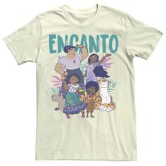 Мужская футболка с логотипом Disney Encanto Group Portrait Licensed Character