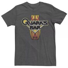 Мужская футболка с винтажным логотипом Star Trek Quarks Licensed Character