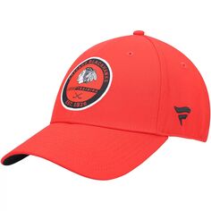 Мужская красная мужская фирменная гибкая шапка Fanatics Chicago Blackhawks Authentic Pro Team Training Camp Practice Flex Hat