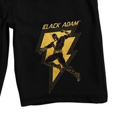 Мужские черные шорты для сна Adam Licensed Character