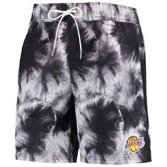 Мужские черные шорты для плавания G-III Sports by Carl Banks Los Angeles Lakers Splash Volley