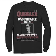 Мужская футболка с длинными рукавами и рисунком «Гарри Поттер и придира» номер 1 Harry Potter