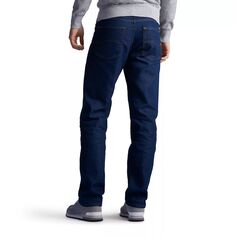 Мужские эластичные прямые джинсы Lee стандартного кроя