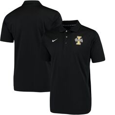 Мужская футболка-поло Nike Black Idaho Vandals Varsity Dri-FIT