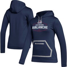 Пуловер с капюшоном adidas Colorado Avalanche, нави