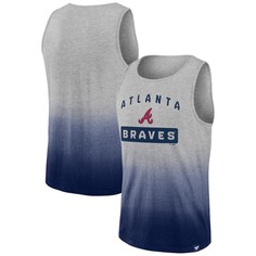 Майка Fanatics Branded Atlanta Braves, серый