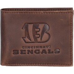 Кошелек Evergreen Enterprises Cincinnati Bengals, коричневый