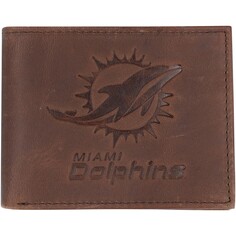 Кошелек Evergreen Enterprises Miami Dolphins, коричневый