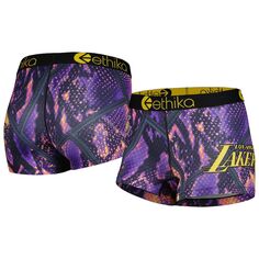 Трусы Ethika Los Angeles Lakers, фиолетовый