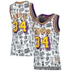 Джерси Mitchell &amp; Ness Los Angeles Lakers, белый
