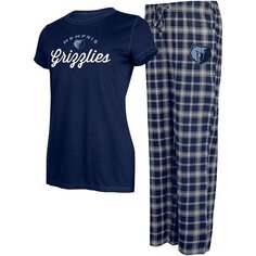 Пижамный комплект College Concepts Memphis Grizzlies, нави