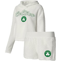 Пижамный комплект College Concepts Boston Celtics, кремовый