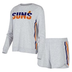 Пижамный комплект Concepts Sport Phoenix Suns, серый