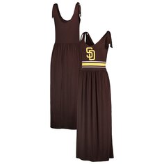 Платье макси G-III 4Her by Carl Banks San Diego Padres, коричневый