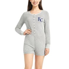 Свитер-комбинезон Concepts Sport Kansas City Royals, серый