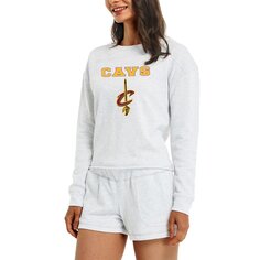 Пижамный комплект Concepts Sport Cleveland Cavaliers, кремовый