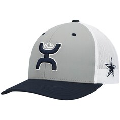 Бейсболка HOOey Dallas Cowboys, серый
