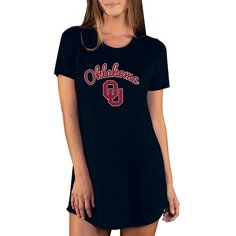 Ночная рубашка Concepts Sport Oklahoma Sooners, черный