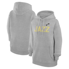 Пуловер с капюшоном G-III 4Her by Carl Banks Utah Jazz, серый