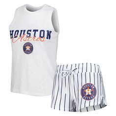 Пижамный комплект Concepts Sport Houston Astros, белый