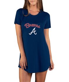 Ночная рубашка Concepts Sport Atlanta Braves, нави