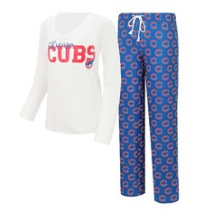 Пижамный комплект Concepts Sport Chicago Cubs, белый