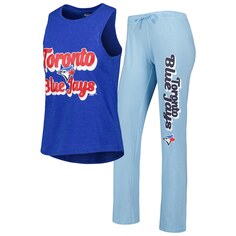 Пижамный комплект Concepts Sport Toronto Blue Jays, синий
