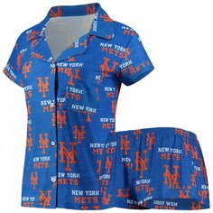 Пижамный комплект Concepts Sport New York Mets, роял