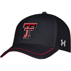 Бейсболка Under Armour Texas Tech Red Raiders, черный